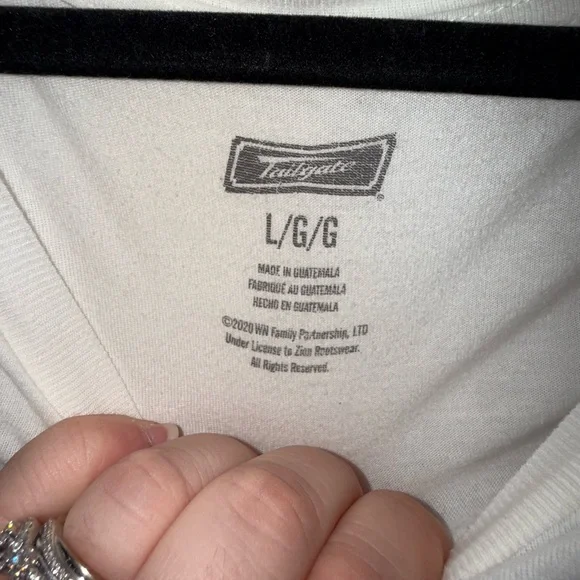 Willie Nelson White Graphic T-Shirt - Picture 2 of 3